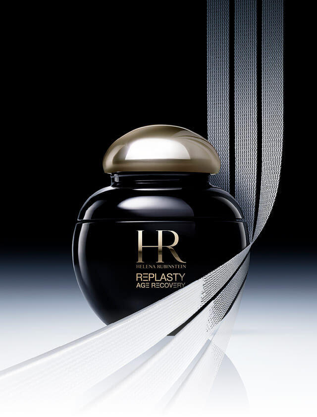 Helena Rubinstein Replasty Age Recovery Eye & Face Contour Concentrate in a sleek black jar with a golden cap